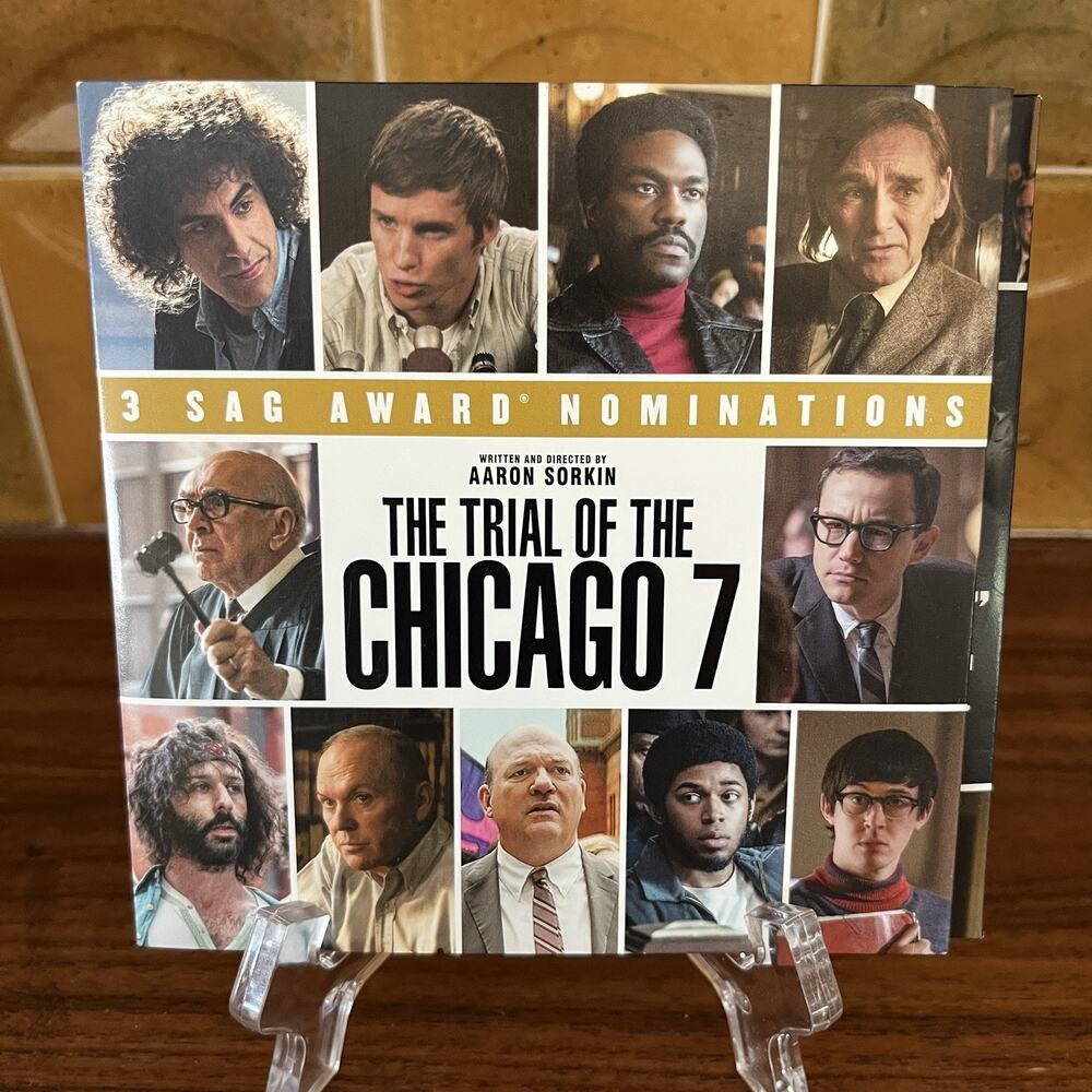 The Trial Of The Chicago 7 DVD 2020 Netflix FYC SAG Awards Screener